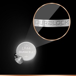 LR44 1.5V/B Alkaline Pack Of 2 Duracell
