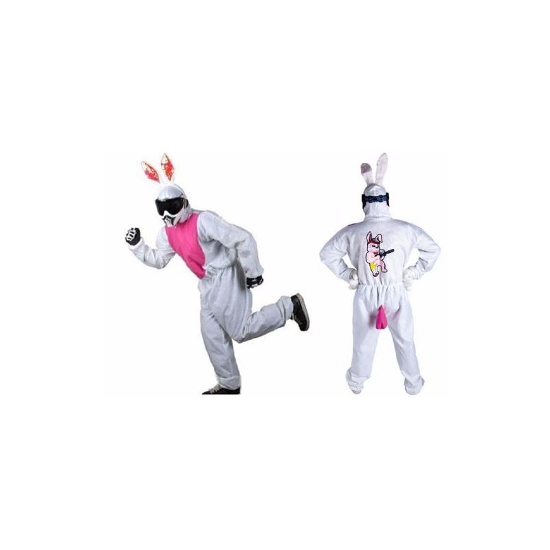 Costume Lapin blanc et rose (EVG)